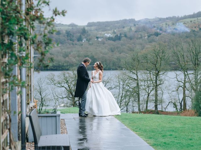 Niel and Victoria&apos;s Wedding in Windermere, Cumbria 106