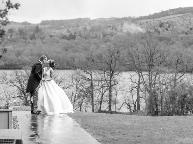 Niel and Victoria&apos;s Wedding in Windermere, Cumbria 107