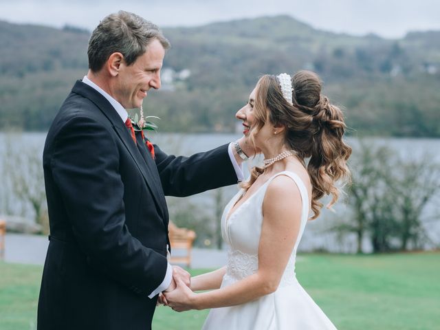 Niel and Victoria&apos;s Wedding in Windermere, Cumbria 110