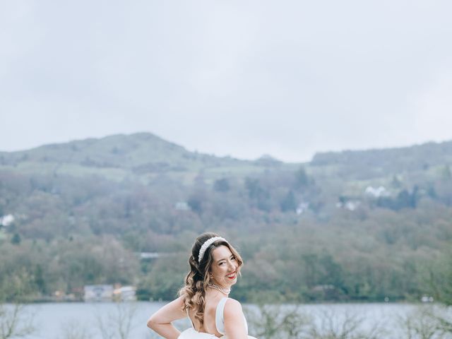 Niel and Victoria&apos;s Wedding in Windermere, Cumbria 117