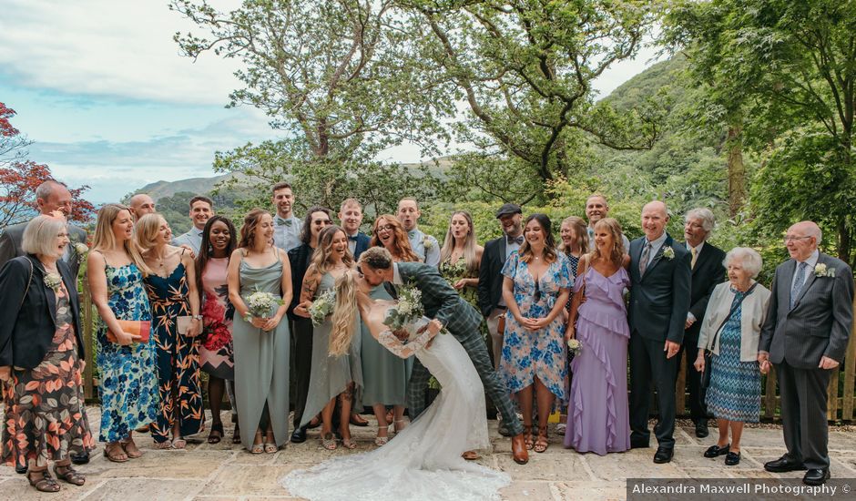 Shane and Sarah's Wedding in Lynton, Devon