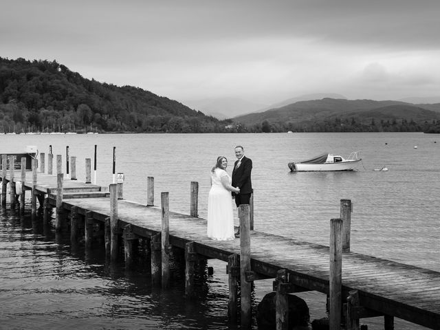 Clare and Simon&apos;s Wedding in Bowness On Windermere, Cumbria 22