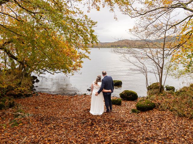 Clare and Simon&apos;s Wedding in Bowness On Windermere, Cumbria 26