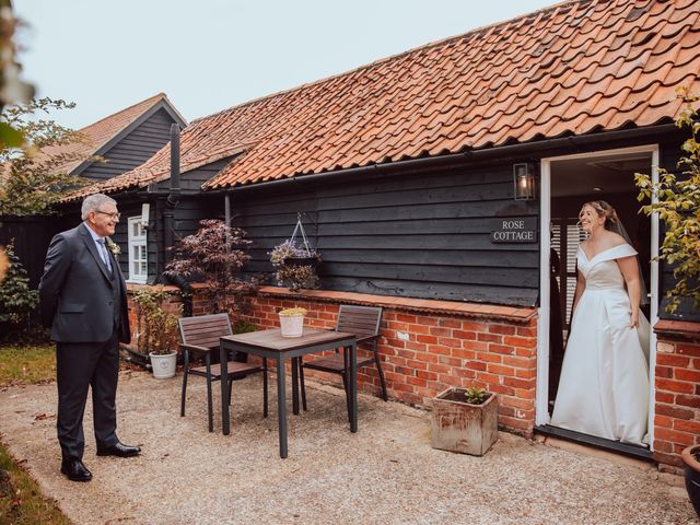 Alex and Andy's Wedding in Goldhanger, Essex 12