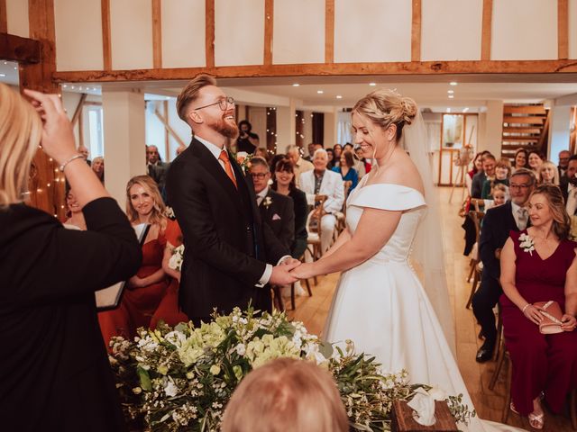 Alex and Andy's Wedding in Goldhanger, Essex 15