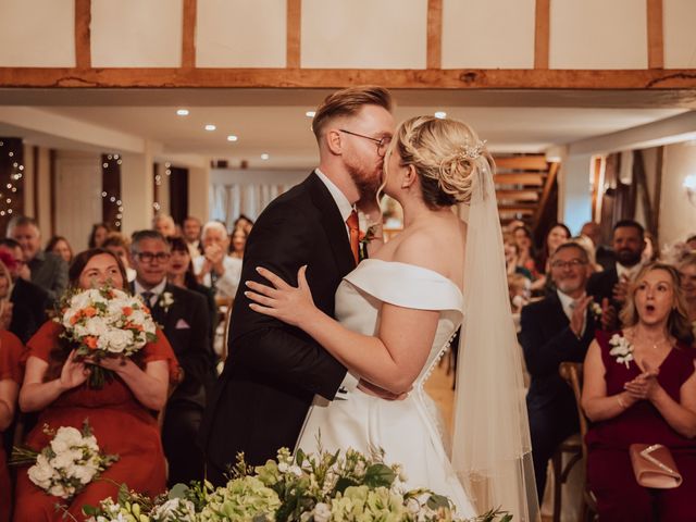 Alex and Andy's Wedding in Goldhanger, Essex 18