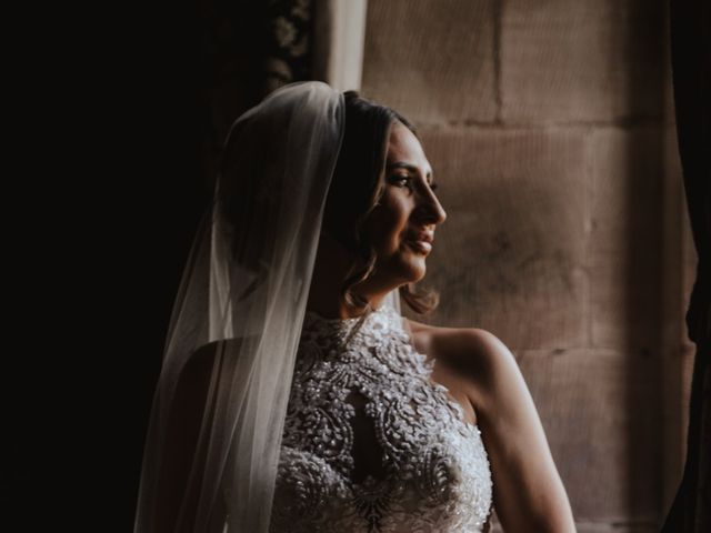 Steven and Chloe&apos;s Wedding in Peckforton, Cheshire 11