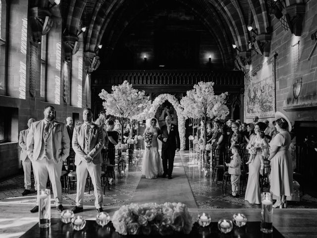 Steven and Chloe&apos;s Wedding in Peckforton, Cheshire 49
