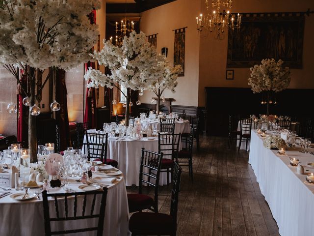 Steven and Chloe&apos;s Wedding in Peckforton, Cheshire 59