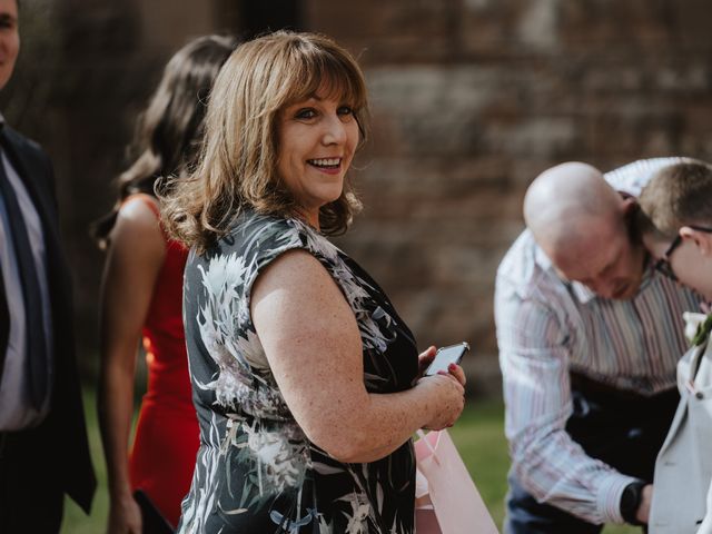 Steven and Chloe&apos;s Wedding in Peckforton, Cheshire 88