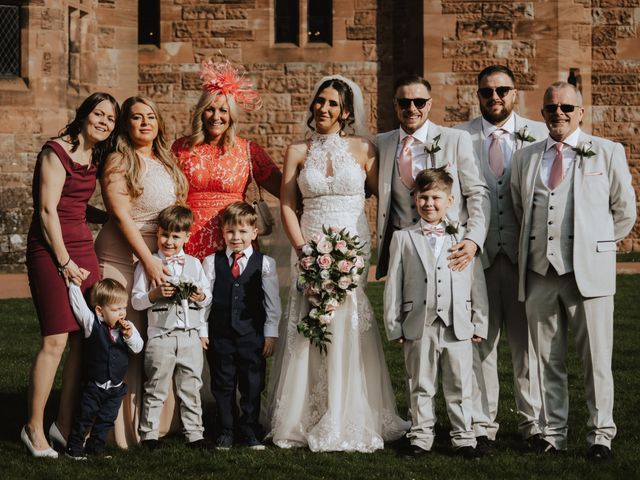 Steven and Chloe&apos;s Wedding in Peckforton, Cheshire 102