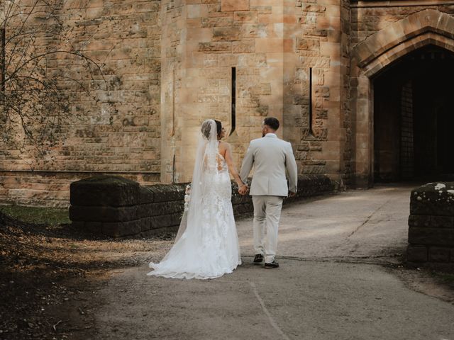 Steven and Chloe&apos;s Wedding in Peckforton, Cheshire 103