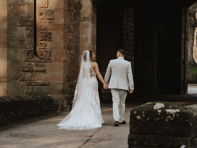 Steven and Chloe&apos;s Wedding in Peckforton, Cheshire 104