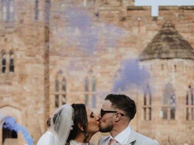 Steven and Chloe&apos;s Wedding in Peckforton, Cheshire 108