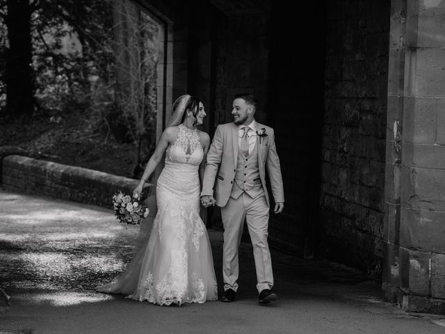 Steven and Chloe&apos;s Wedding in Peckforton, Cheshire 110