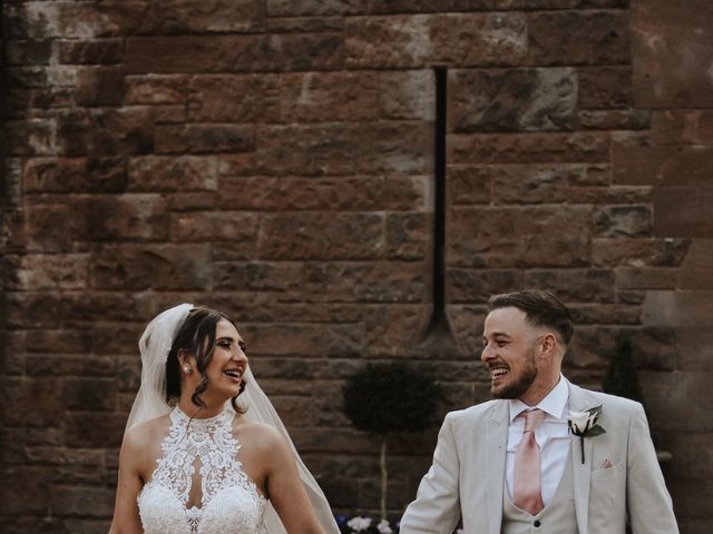 Steven and Chloe&apos;s Wedding in Peckforton, Cheshire 114