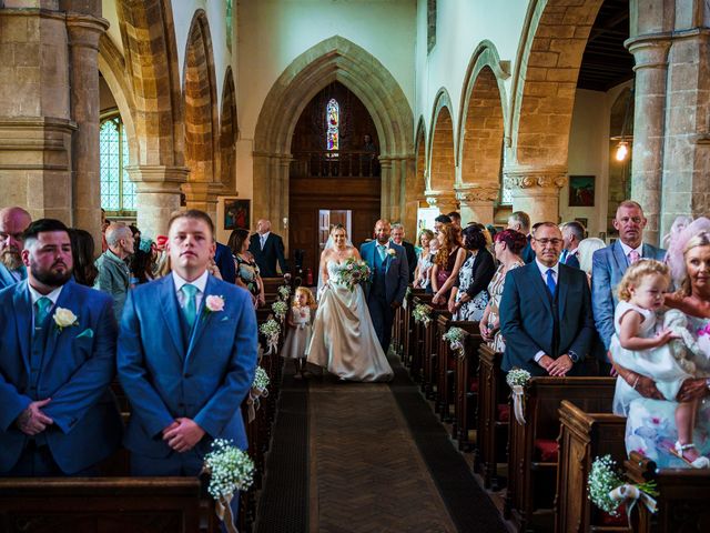 Dan and Vanessa's Wedding in Kettering, Northamptonshire 6