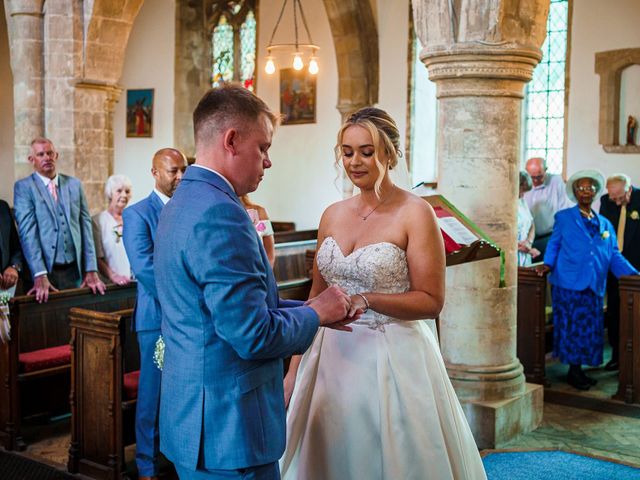 Dan and Vanessa's Wedding in Kettering, Northamptonshire 7