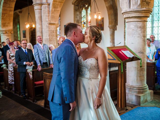 Dan and Vanessa's Wedding in Kettering, Northamptonshire 8