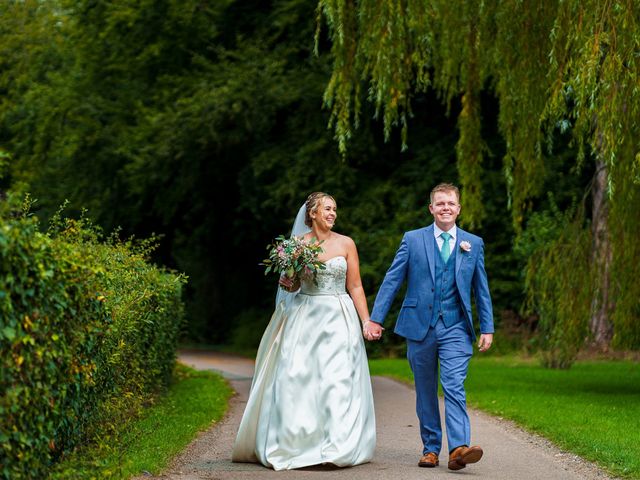 Dan and Vanessa's Wedding in Kettering, Northamptonshire 12