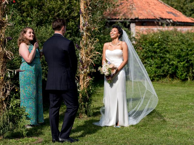 Fede and Anja&apos;s Wedding in Laxfield, Suffolk 3