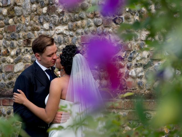 Fede and Anja&apos;s Wedding in Laxfield, Suffolk 17