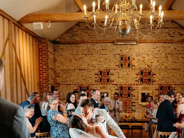 Louis and Emma's Wedding in Upwaltham, West Sussex 18