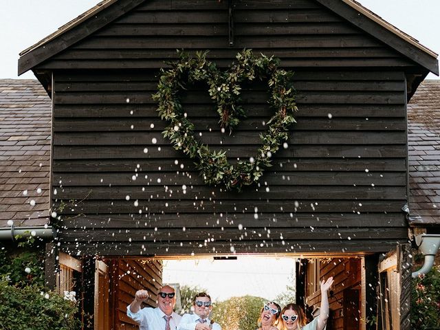 Louis and Emma's Wedding in Upwaltham, West Sussex 22