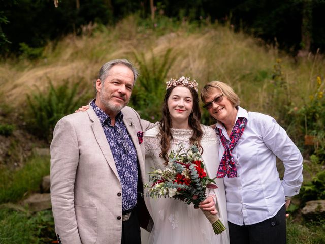 Freya and Jack&apos;s Wedding in Llandudno, Conwy 13