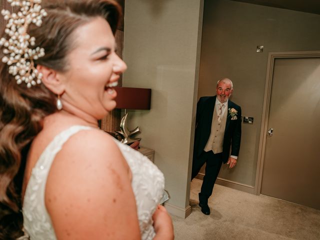 Sarah and Mark's Wedding in Bury, Greater Manchester 16