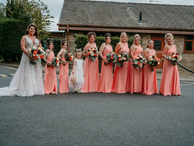 Sarah and Mark's Wedding in Bury, Greater Manchester 19