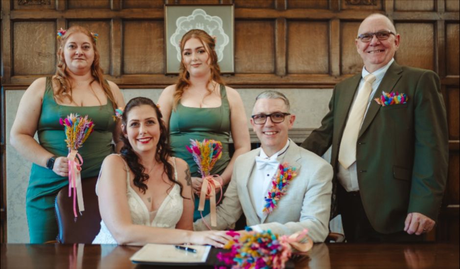 Clive  and Cat 's Wedding in Notts, Nottinghamshire