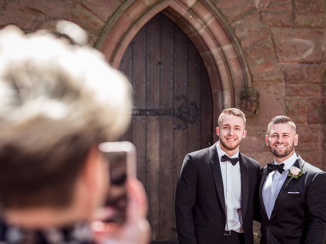 Shayna and Brett&apos;s Wedding in Tarporley, Cheshire 14