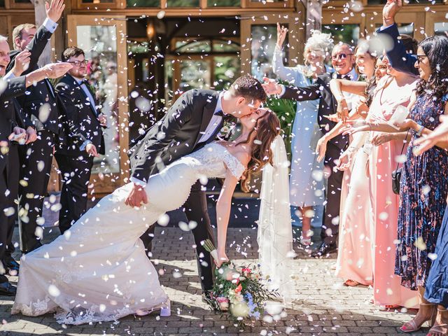 Callum and Hayley's Wedding in Yateley, Hampshire 6