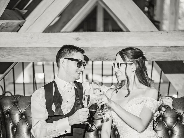 Callum and Hayley's Wedding in Yateley, Hampshire 7