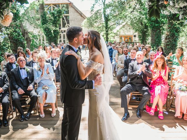 Callum and Hayley's Wedding in Yateley, Hampshire 14