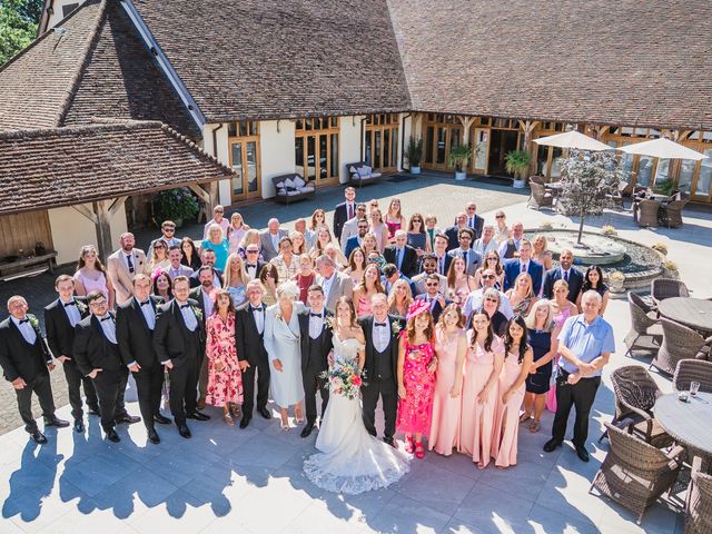 Callum and Hayley's Wedding in Yateley, Hampshire 16