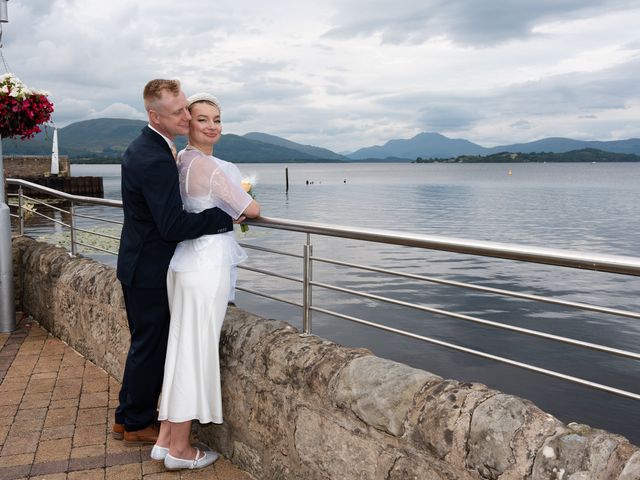 Andrew and Kate&apos;s Wedding in Loch Lomond, Central &amp; Glasgow 25