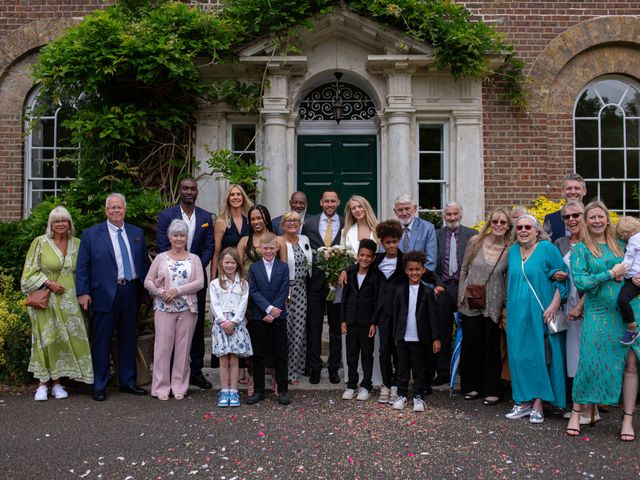 Andrew and Eva's Wedding in Merton, South West London 8