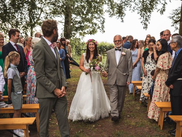 Gary and Joanne's Wedding in Cleobury Mortimer, Worcestershire 15