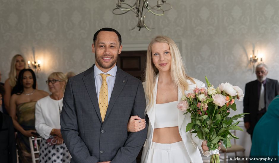 Andrew and Eva's Wedding in Merton, South West London