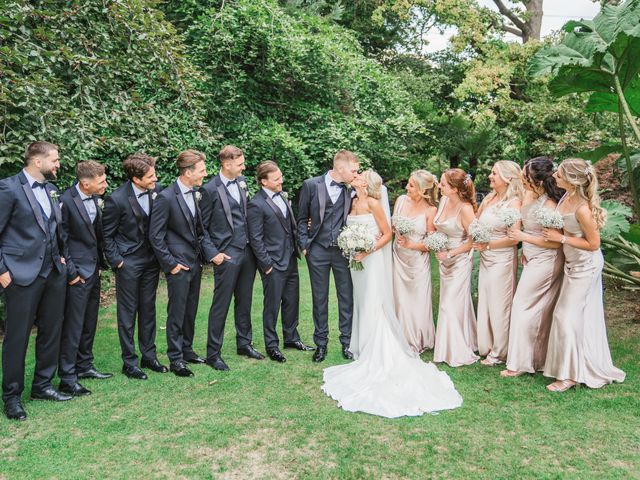 Oscar and Collette's Wedding in Yateley, Hampshire 18