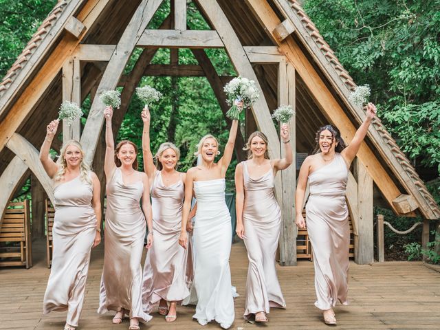 Oscar and Collette's Wedding in Yateley, Hampshire 19