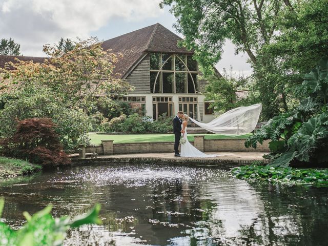 Oscar and Collette's Wedding in Yateley, Hampshire 20