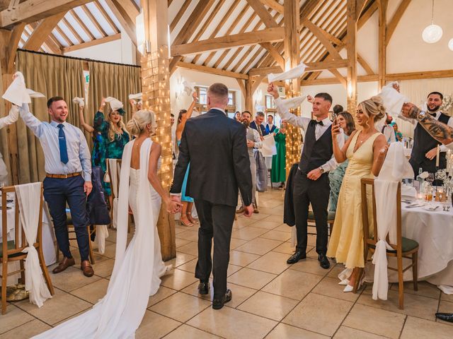 Oscar and Collette's Wedding in Yateley, Hampshire 21