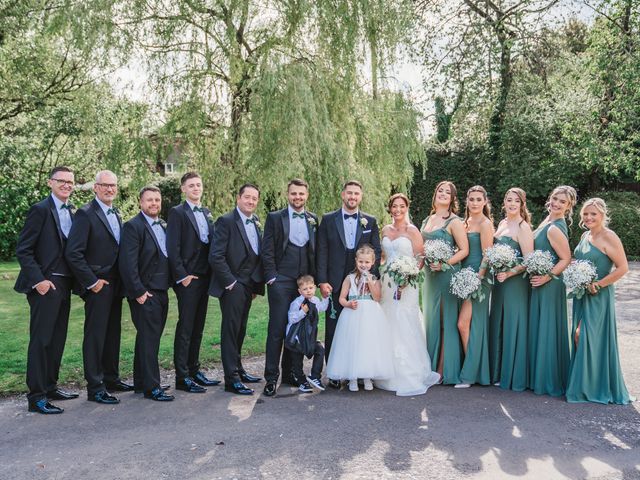 Harry and Donna's Wedding in Whitchurch, Hampshire 8