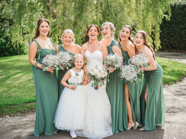 Harry and Donna's Wedding in Whitchurch, Hampshire 9