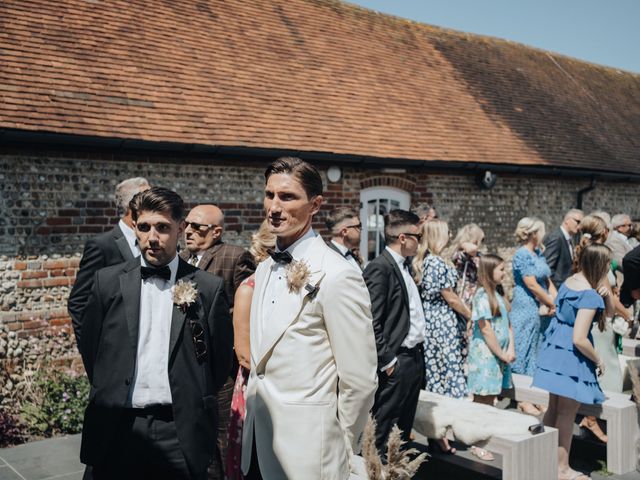 Max and Lizzy&apos;s Wedding in Pagham, West Sussex 77