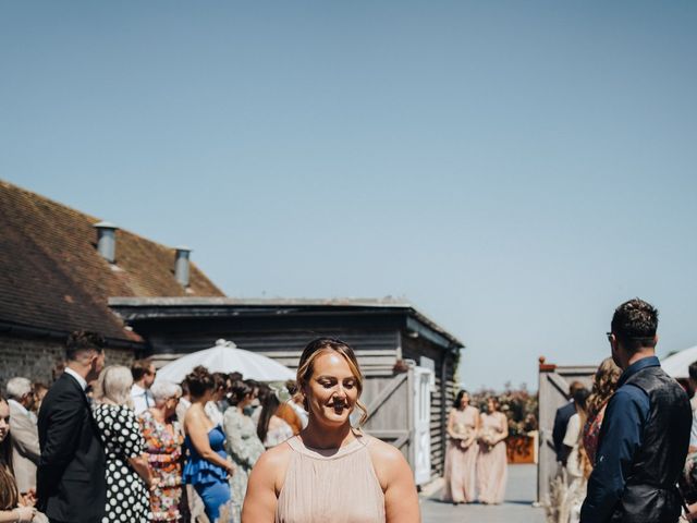 Max and Lizzy&apos;s Wedding in Pagham, West Sussex 79