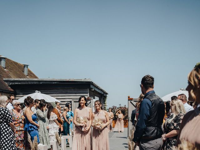 Max and Lizzy&apos;s Wedding in Pagham, West Sussex 80